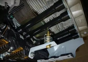 Montagebeispiel mit abgeändertem Thermostathalter