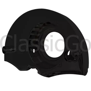 Kühlgebläse mit versetztem Ölkühler und Heizungsanschluss