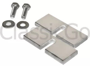 Abstandshaltersatz für Gebläsegehäuse aluminium 2 Stück