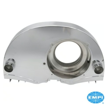 Kühlgebläsegehäuse Chrom m. Heizöffnung - EMPI - 36 PS Style - VW Typ1-Motor