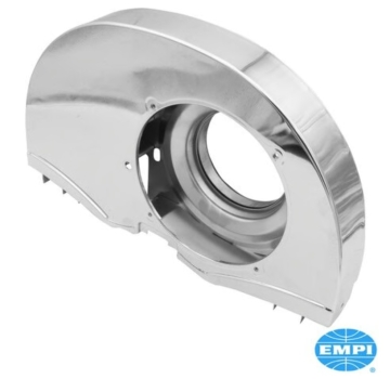 Kühlgebläsegehäuse Chrom o. Heizöffnung - EMPI - 36 PS Style - VW Typ1-Motor