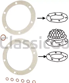 Dichtungssatz Ölsieb für Käfer