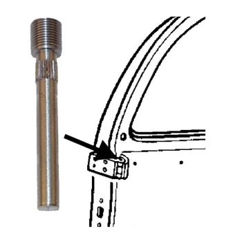 Tür Scharnier Bolzen - für Aussenspiegel - Std Ø8mm - L/R - Käfer - 111 831 423C