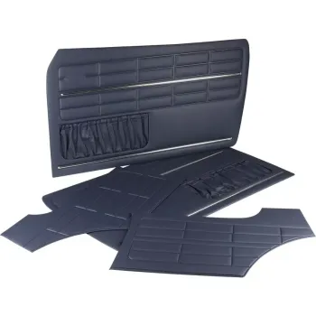 Tür- und Seitenverkleidung - Dunkelblau - Karmann Ghia - 141 898 320