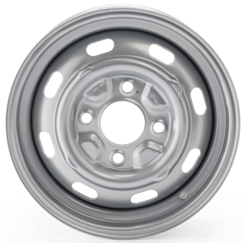 Stahlfelge VW 5.5x15'' - LK 4x130 - ET25 - 1968-79 - Silber