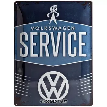 VW Blechschild