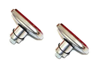 Reflektoren - Satz m. Prüfzeichen - mit Alu-Sockel - 356 - 644.731.501.00