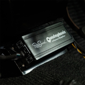 RETROSOUND Verstärker - Quadraphonic - 4 x 45Watt RMS - Plug-and-Play