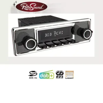 Retrosound Autoradio mit DAB+ im Design Becker
