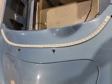 Frontscheibe Rahmen Satz - 356 Speedster Replica - 550 Spyder - ohne Scheibe