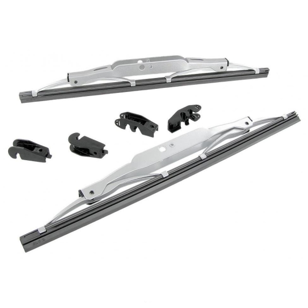 Wischerblatt silber 260mm - Paar - Käfer - 8/64-7/72 - 356 Replika - 111 955 425B