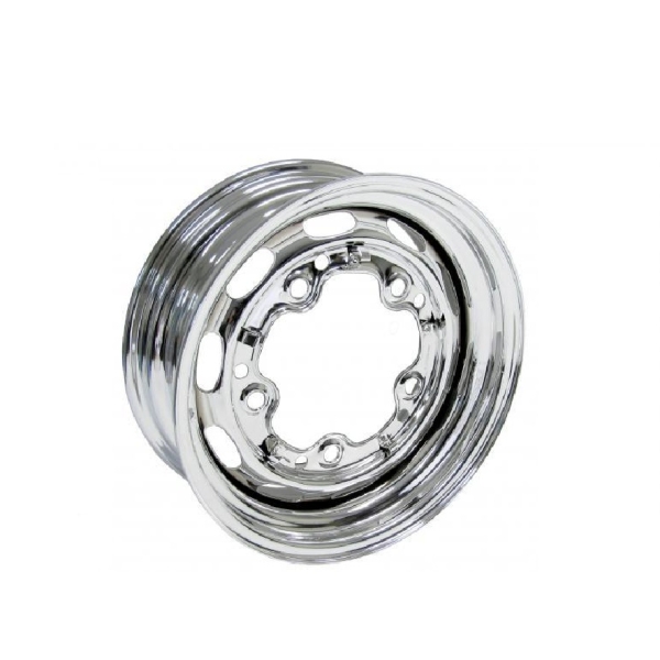 Stahlfelge Chrom - 5,5x15 - 5x205 - ET15 - Käfer u.a. - 135 601 025E