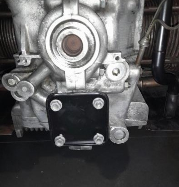 Ölpumpe Deckel Dichtmutter M8 - 4 Stück - Käfer u.a. - m. O-Ring - 111 115 161