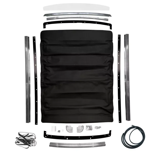 Faltdach Komplett Kit 'BRITAX Style' - Käfer - 96 x 126cm - 3-faltig