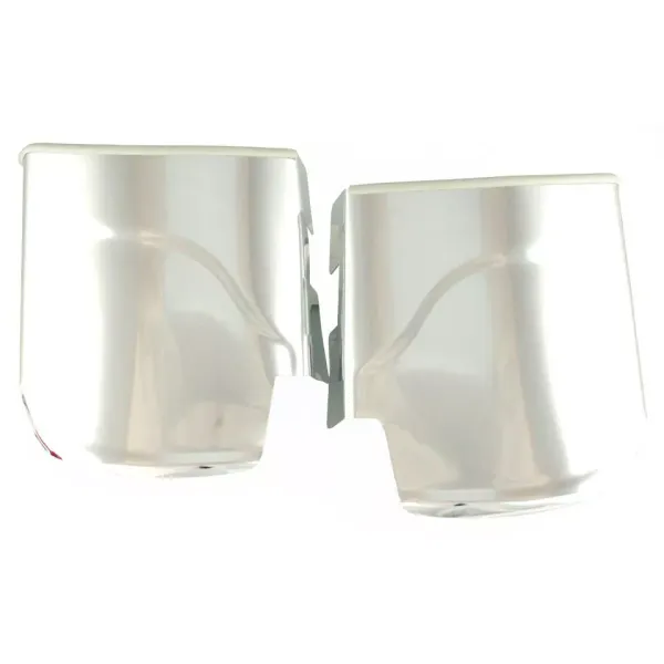 Steinschlagecken Aluminium hinten - Käfer - Satz - 000 071 035