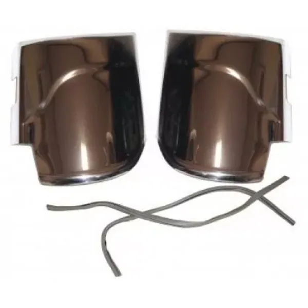 Steinschlagecken Aluminium hinten - Käfer - Satz - 000 071 035