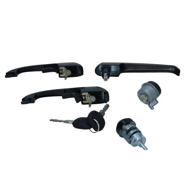 Griff- und Schloßset mit Einschlüsselsystem - Bus T3 - 8/83-7/84