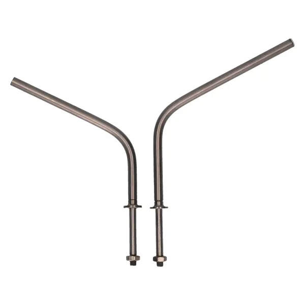 Spiegel Halter - Edelstahl - Bus T1 - 211 857 527 - 211 857 528