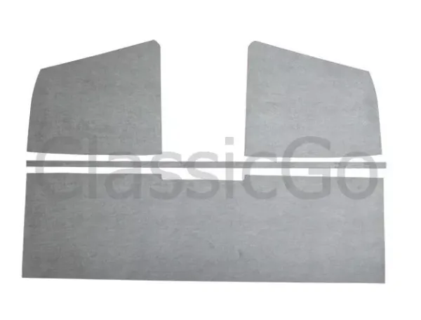 Dachverkleidung vorn grau