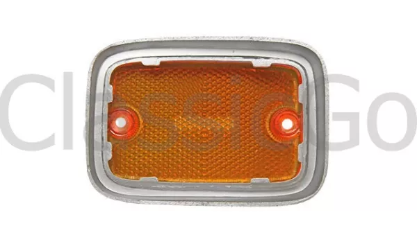 Seitenreflektor vorn Orange/Silber - Bus T2a - 08/70-07/72 - 211 945 119 A