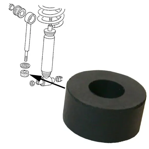 Stabilisator Pendelstütze Gummi unten - Bus T3 - 5/79-7/84 - 251 411 039
