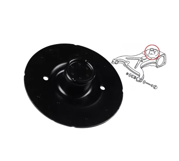 Bus T3 Reparaturblech Federauflage