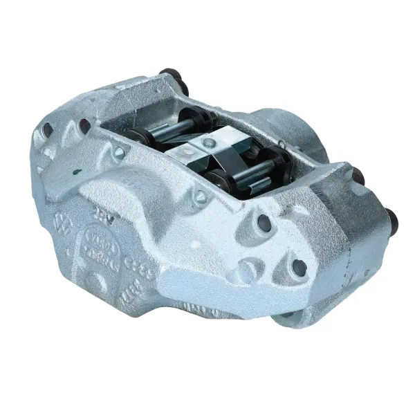 Komplett mit Bremsklötzen, Stiften und Kreuzfeder