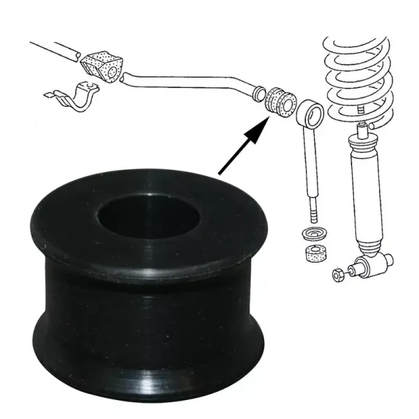 Stabilisator Pendelstütze Gummi Ø19mm - Bus T3 - 5/86-7/92 - 251 411 045B
