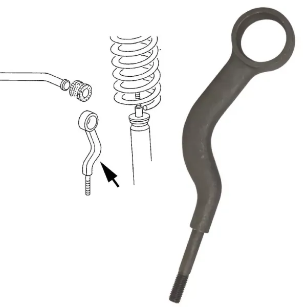 Stabilisator Pendelstütze gebogen - Bus T3 - 5/79-7/84 - 251 411 051