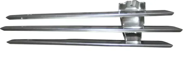 Gitter für Nebelscheinwerfer Metal links chrome