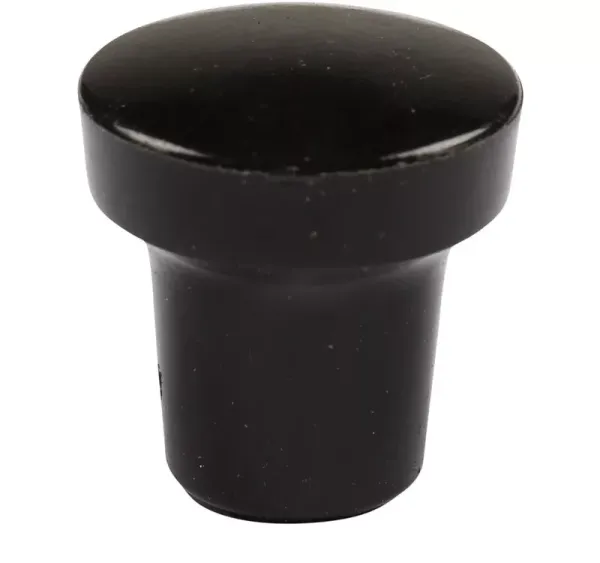 Knopf für Schloss Dreieckfenster schwarz