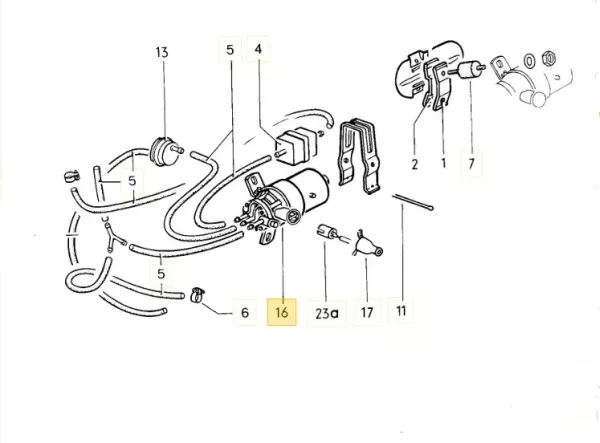 Auszug aus dem Ersatzteilkatalog