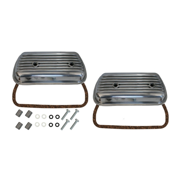 Ventildeckel Aluminium - Satz zum verschrauben