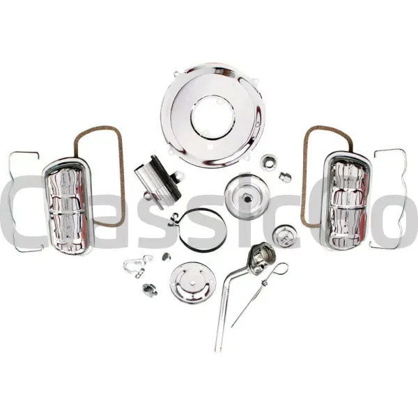 Motoranbauteile-Set Chrom Motoranbauteile-Set Chrom