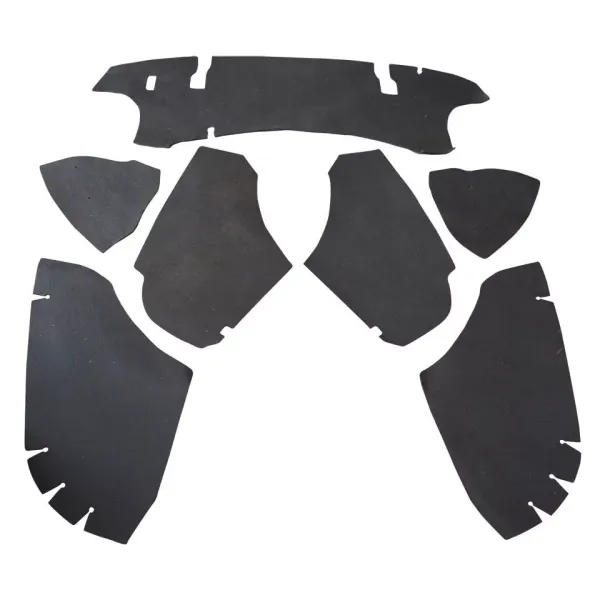 Motorraum Dämmpappensatz - Karmann Ghia (7 teilig) Orginal Modell