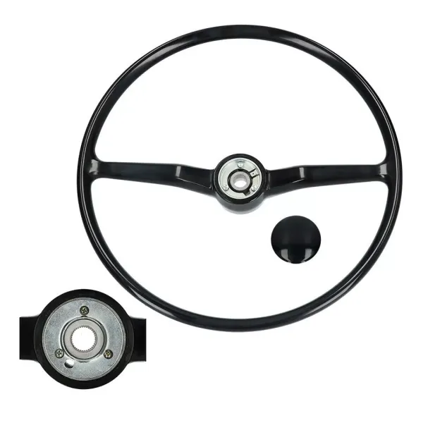 Lenkrad schwarz Serie - VW Bus T2 bis 10/73
