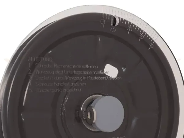 Skalierungsmessplatte für die Riemenscheibe von CSP Products