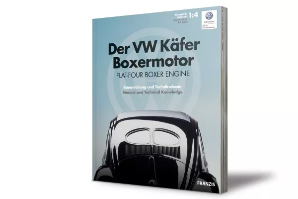 VW Käfer 4-Zylinder Boxermotor - Bausatz Funktionsmodell 1:4 - von VW lizenziert