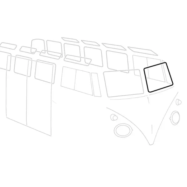 Frontscheibendichtung links - Bus 03/55-07/67 TQ