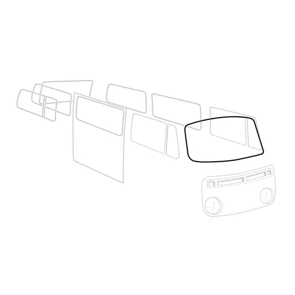 Dichtung Windschutzscheibe passend für VW Bus T2