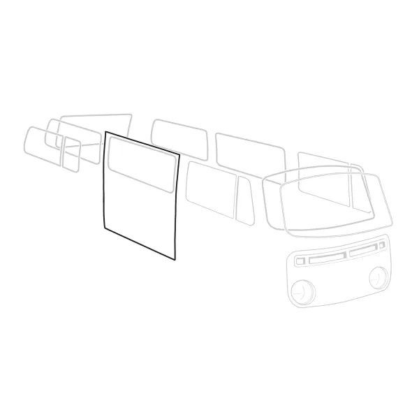 Schiebetürdichtung rechts - Bus 08/67-07/79 Deutsch