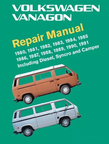 Werkstatthandbuch VW Bus T3 - Autor Volkswagen of America