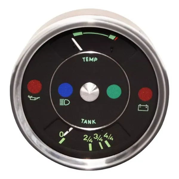 VDO Kombiinstrument - im 356er Style - Tankuhr und Temparaturanzeige