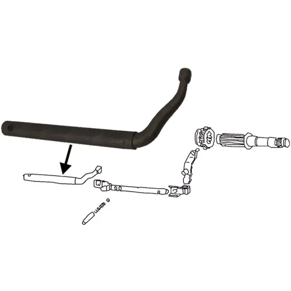 Schaltstange Getriebehals - Käfer 181 Typ 3 - 113 311 541C