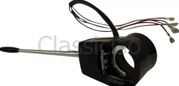 Blinkerschalter schwarz passend für VW Bus T2 08/71-11/74