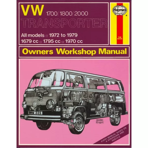 Haynes Manual - Bus 72-79 Typ4 motor