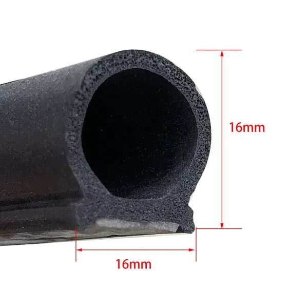 Gummiprofil 5m - D-Profil - zur Herstellung von Karosserie Dichtgummis