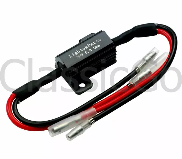Lastwiderstand Satz - Blinker 12V - 25W - zur Anpassung der Blinkerfrequenz Lastwiderstand Satz - Blinker 12V - 25W - zur Anpassung der Blinkerfrequenz