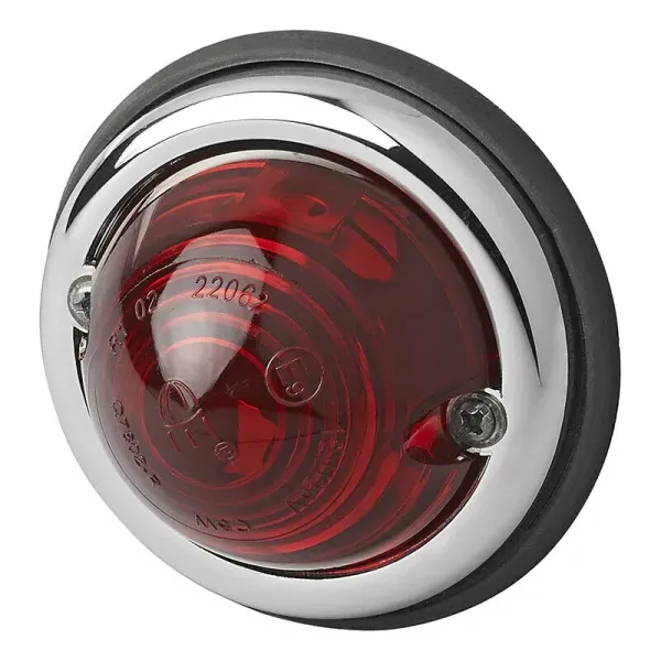 Runde Leuchten Rot - Satz mit E-Zeichen - Ø70mm Runde Leuchten Rot - Satz mit E-Zeichen - Ø70mm