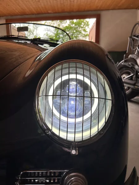 Montagebeispiel beim 356 Speedster